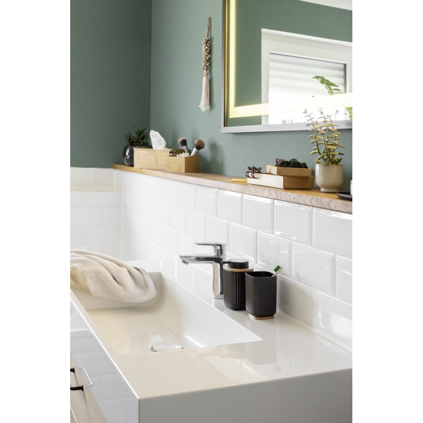 WENKO 23925100 - Dispenser pentru șervețele TERRA 25x13 cm maro