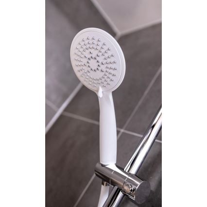 WENKO 23942100 - Cap de duș YOUNG LINE 11x11 cm, alb