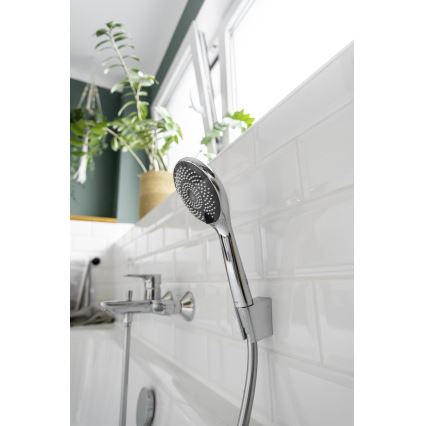 WENKO 23992100 - Cap pentru duș WATERSAVING SYSTEM, 9,5 x 9,5 cm, crom lucios/gri