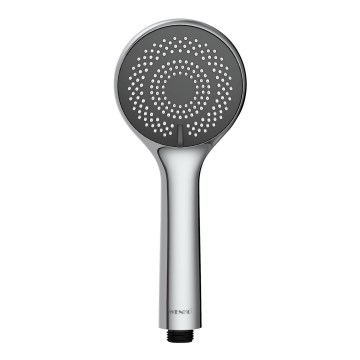 WENKO 23992100 - Cap pentru duș WATERSAVING SYSTEM, 9,5 x 9,5 cm, crom lucios/gri