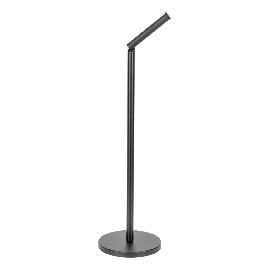 WENKO 24034100 - Suport pentru hârtie igienică, 21 x 55 cm, negru/argintiu