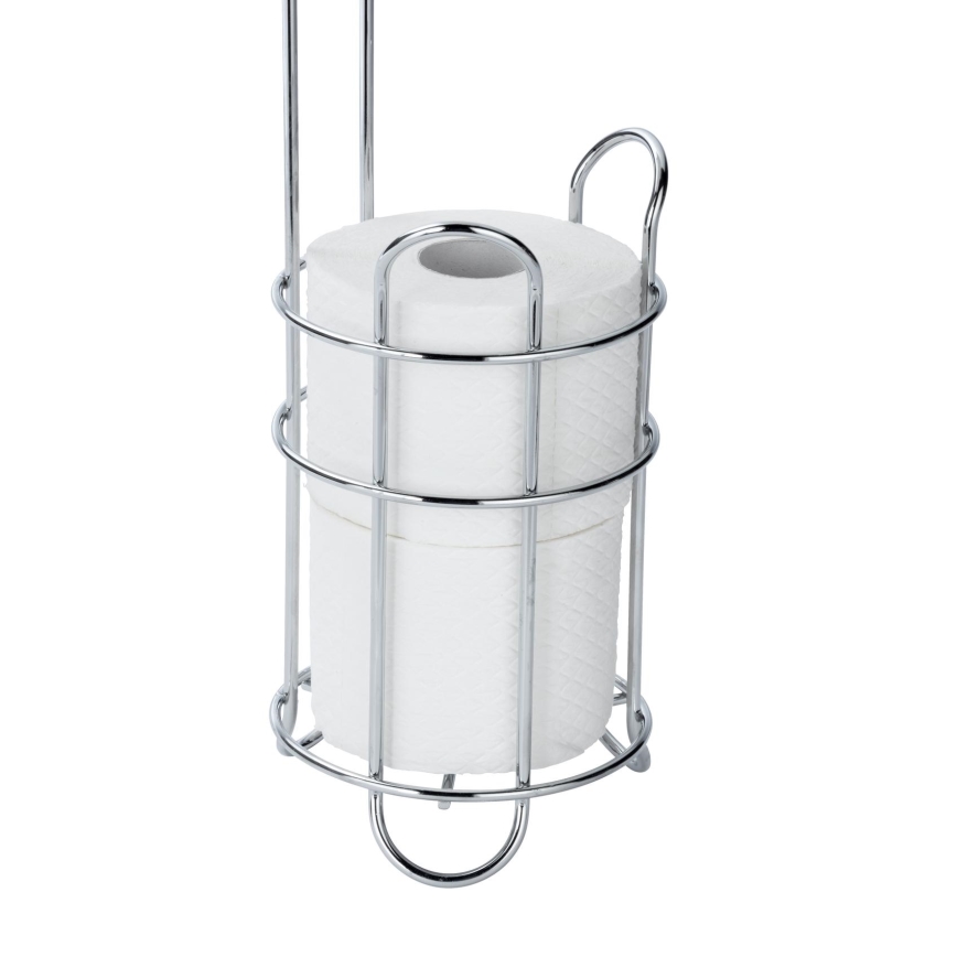 WENKO 24074800 - Suport pentru hârtie igienică 16x59 cm, crom lucios