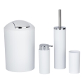 WENKO 24077800 - Set CALVO 6,5x13 cm alb/crom lucios