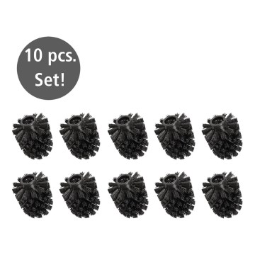 WENKO 24090800 - Cap pentru perie WC 8x9,3 cm negru