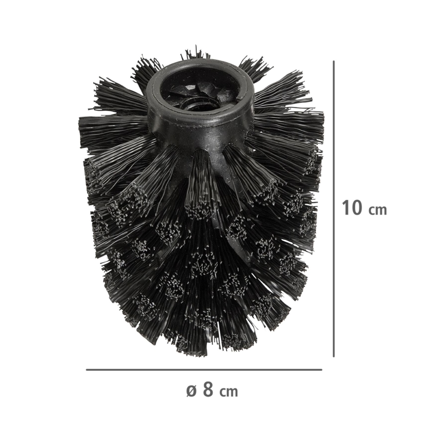 WENKO 24090800 - Cap pentru perie WC 8x9,3 cm negru