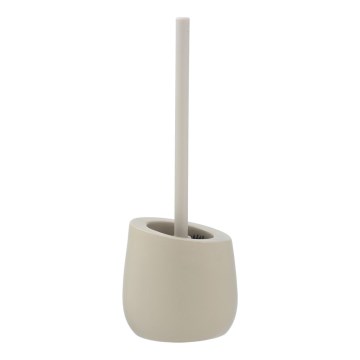 WENKO 24136100 - Perie pentru WC BADI, 13,5 x 38 cm, bej