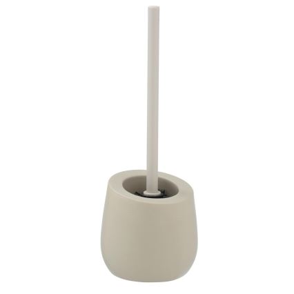WENKO 24136100 - Perie pentru WC BADI, 13,5 x 38 cm, bej