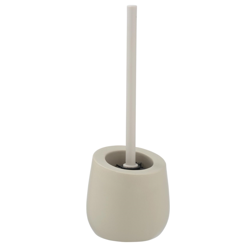WENKO 24136100 - Perie pentru WC BADI, 13,5 x 38 cm, bej