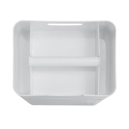 WENKO 24212100 - Perie WC IMON, 20 x 58,5 cm, albă