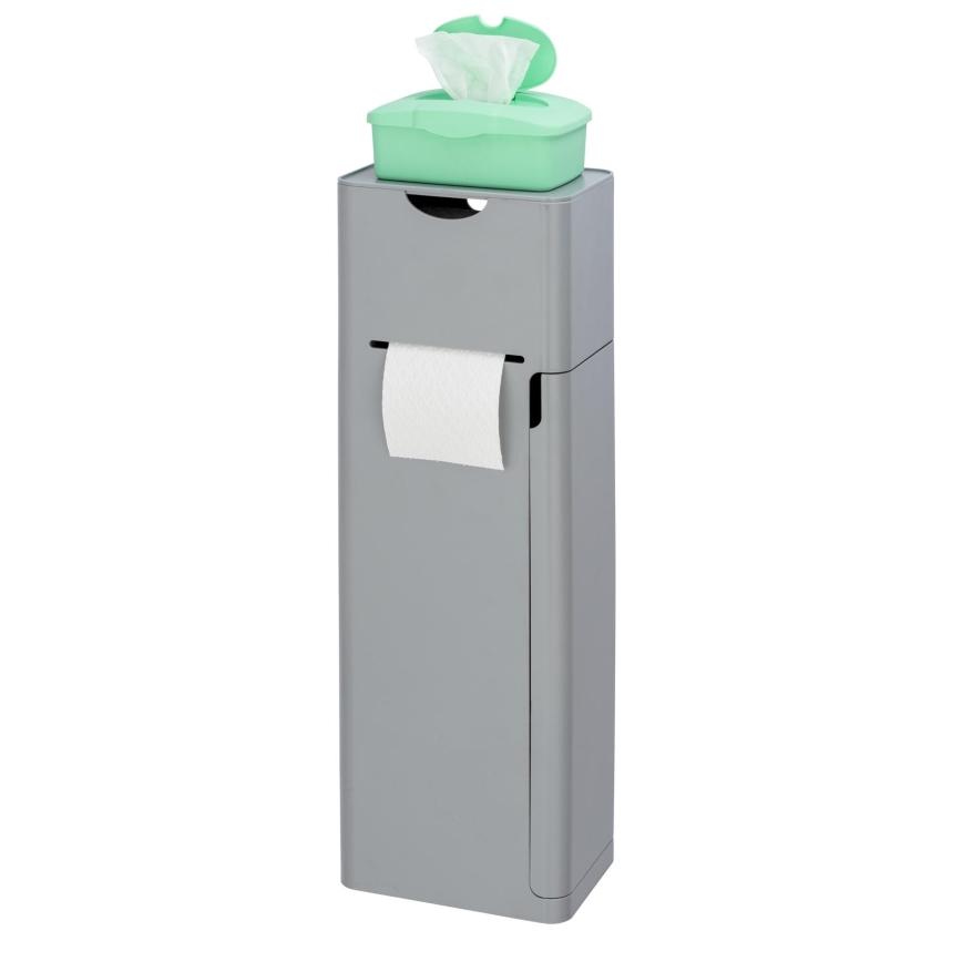 WENKO 24213100 - Perie WC IMON 20x58,5 cm gri