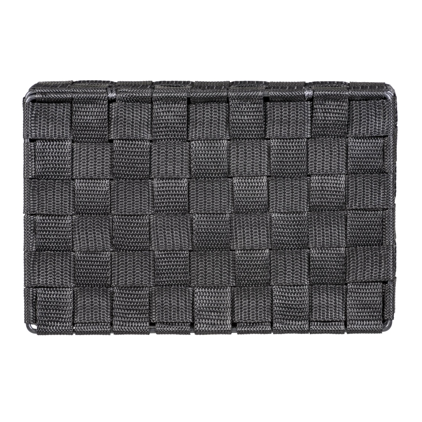 WENKO 24223100 - Coș ADRIA 26x17 cm gri/antracit