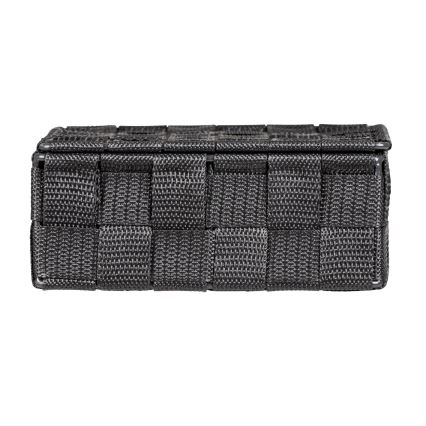 WENKO 24223100 - Coș ADRIA 26x17 cm gri/antracit