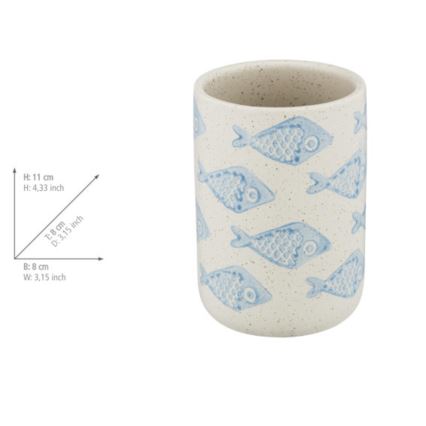 WENKO 24310100 - Pahar AQUAMARIN, 8x11 cm, bej