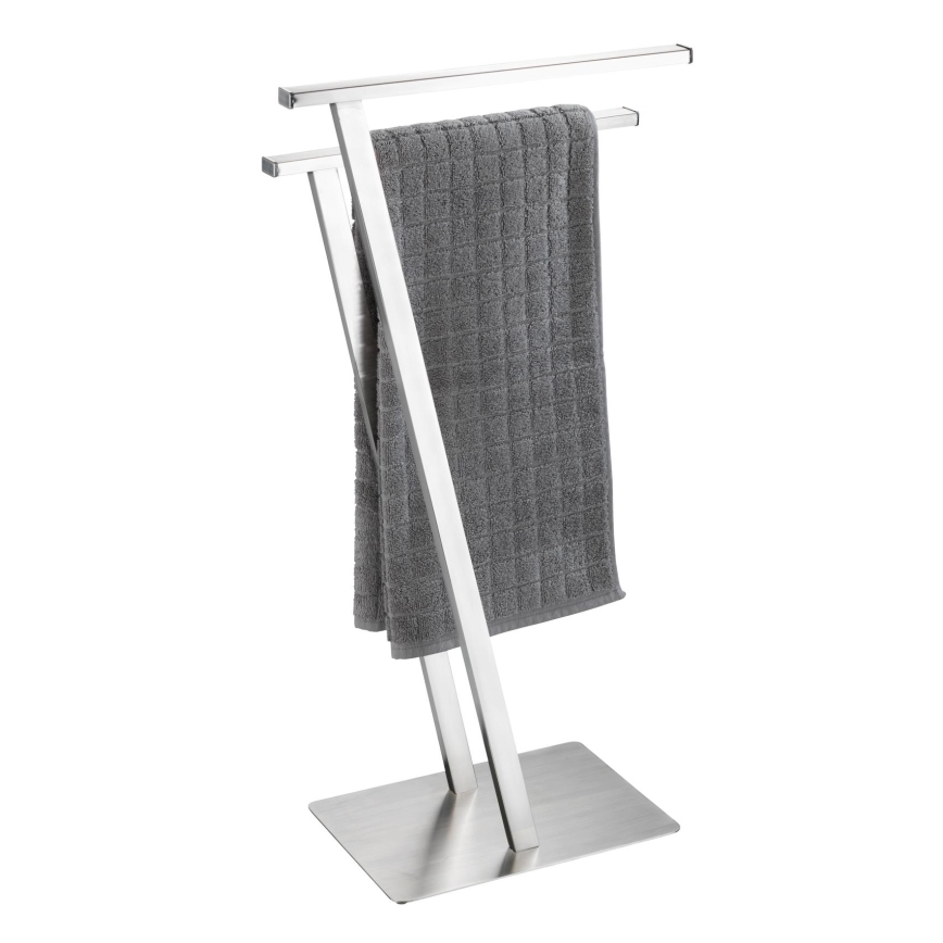 WENKO 24397100 - Suport pentru prosoape LIRIO 20x76,5 cm inox/satinat