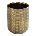 WENKO 24400100 - Pahar RIVARA pentru periuțe, 7,5 x 9,5 cm, auriu
