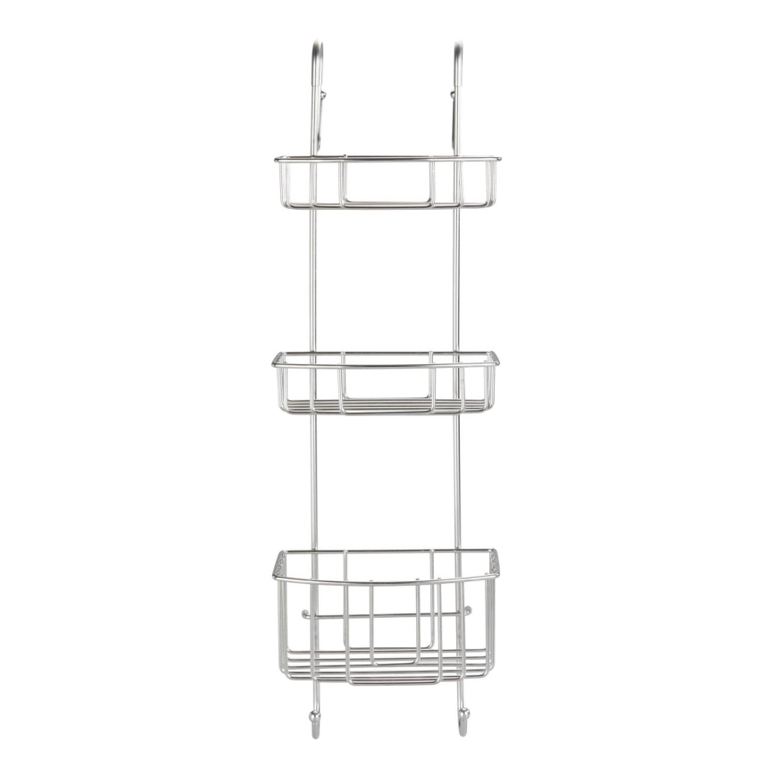WENKO 24422100 - Poliță OLESI 22,5 x 70 cm, inox/argintiu