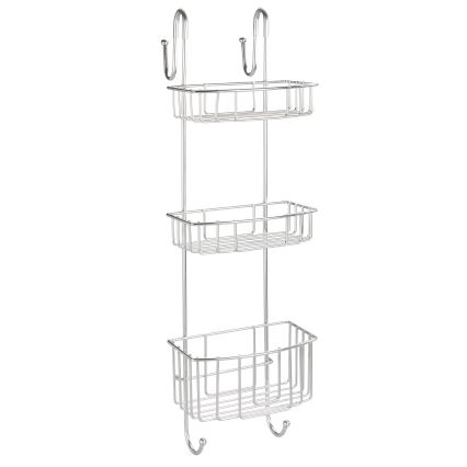 WENKO 24422100 - Poliță OLESI 22,5 x 70 cm, inox/argintiu