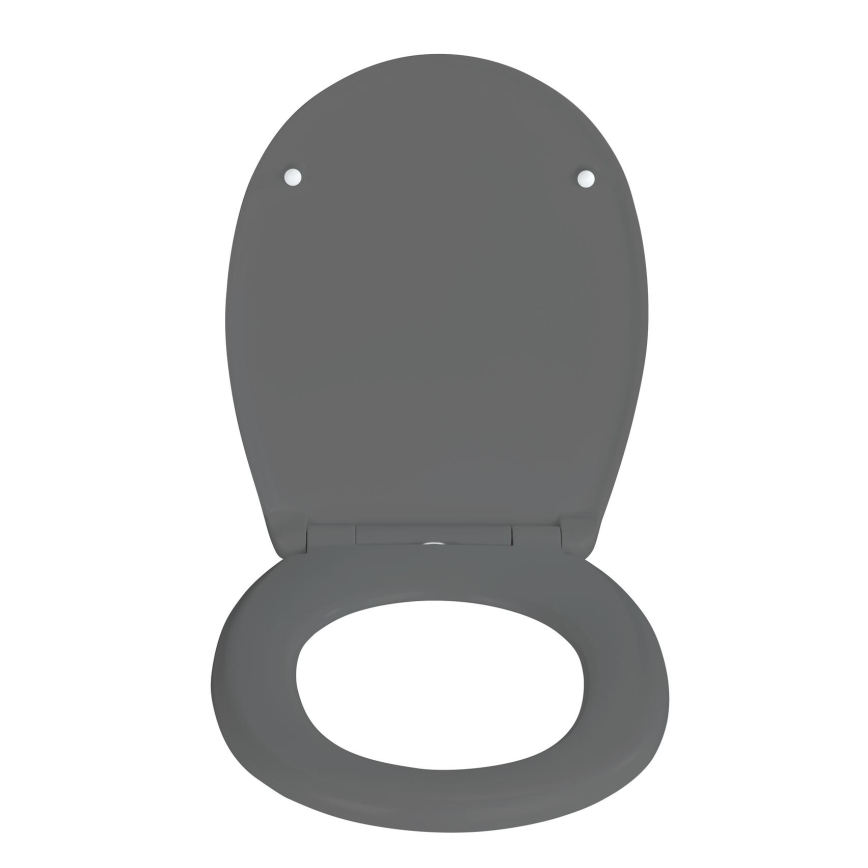 WENKO 24572100-WC Capac WC VORNO NEO 46x37 cm, gri/argintiu