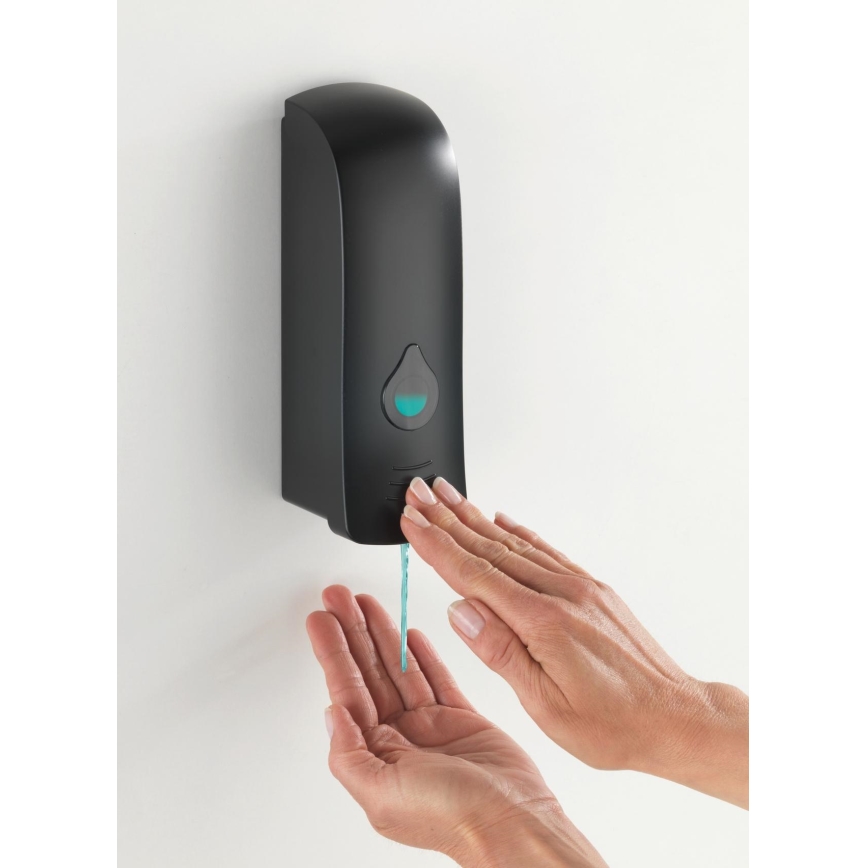 WENKO 24589100-Dozator de săpun RANERA 740 ml negru