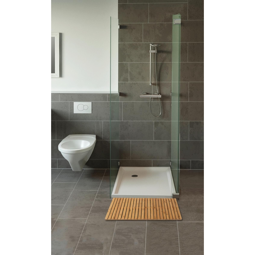 WENKO 24611100 - Preș BAMBUSA 100 x 50 cm, maro