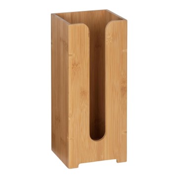 WENKO 24749100 - Suport pentru hârtie igienică BAMBUSA, 15x35,5 cm, maro