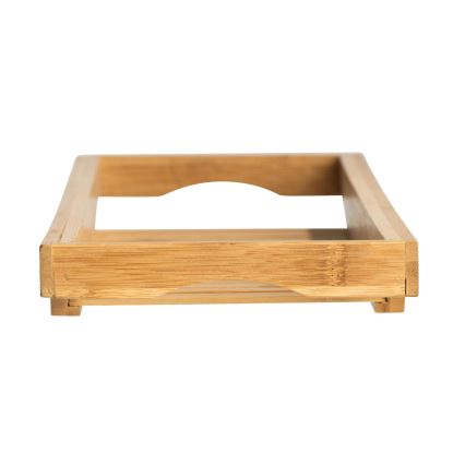 WENKO 24750100 - Poliță pentru cadă BAMBUSA 70 x 16 cm, maro