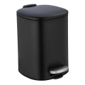 WENKO 24781100 - Coș ALASSIO, 20,5 x 27 cm, negru
