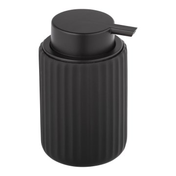 WENKO 24804100 - Dozator de săpun BELLUNO, 8 x 13,5 cm, negru