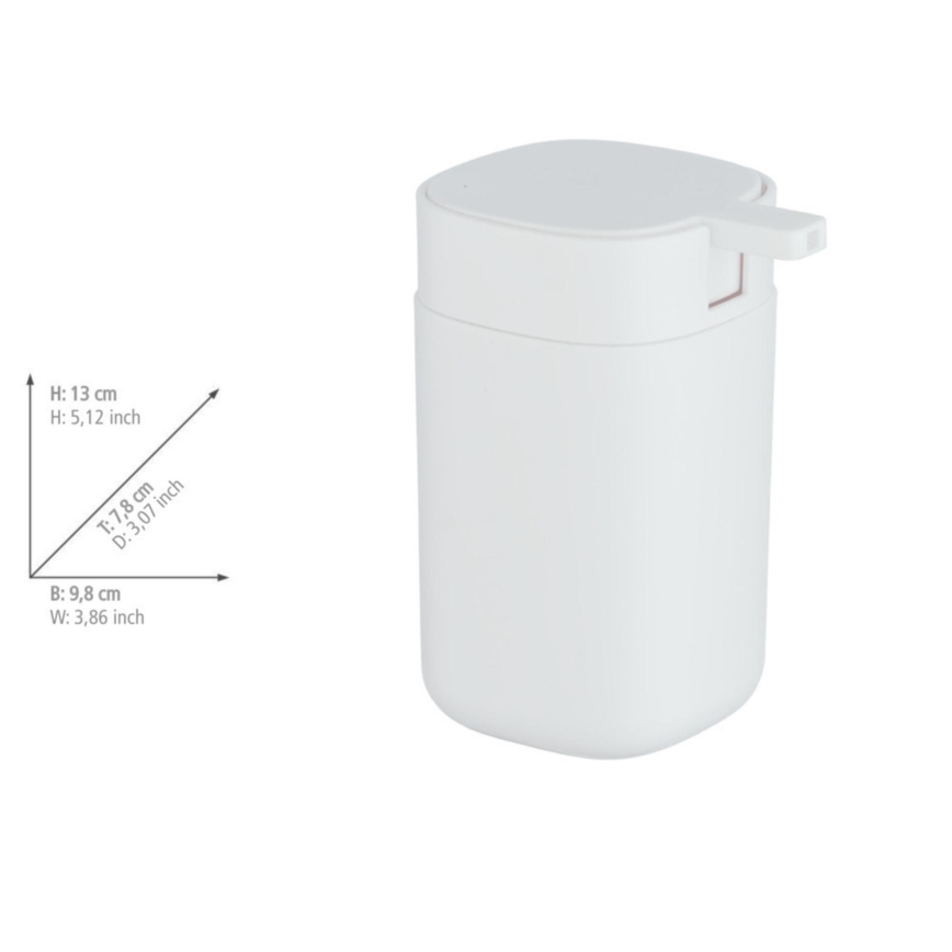 WENKO 24829100 - Dozator de săpun DAVOS, 350 ml, alb