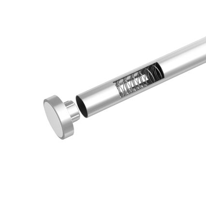 WENKO 24888100 - Bară de duș LUZ 185x2,8 cm inox/crom lucios