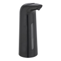 WENKO 25097100 - Dozator de săpun LARINO, 9 x 21,5 cm, negru