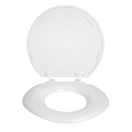 WENKO 25112100 - Capac WC TORINO 44 x 43,5 cm, alb