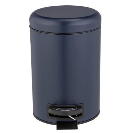 WENKO 25153100 - Coș de gunoi LEMAN 17x25 cm albastru/negru