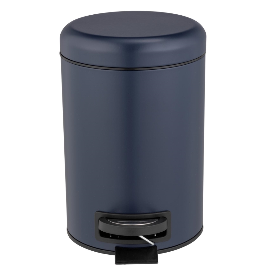 WENKO 25153100 - Coș de gunoi LEMAN 17x25 cm albastru/negru