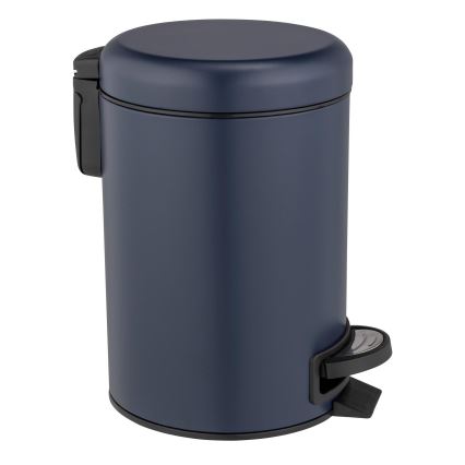WENKO 25153100 - Coș de gunoi LEMAN 17x25 cm albastru/negru