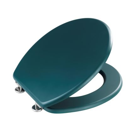 WENKO 25171100-WC PRIMA capac WC 37x41 cm verde/argintiu