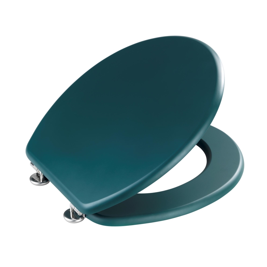 WENKO 25171100-WC PRIMA capac WC 37x41 cm verde/argintiu