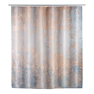 WENKO 25239100 - Perdea de duș AGATE 180 x 200 cm multicoloră