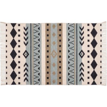 WENKO 25277100 - Preș din bumbac reciclat 80 x 50 cm, multicolor