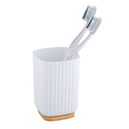 WENKO 25293100 - Pahar ROTELLO 8,5x11 cm alb/maro