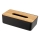 WENKO 25319100 - Cutie cosmetică ROTELLO 24x12,7 cm negru/maro