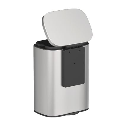 WENKO 25336100 - Coș SARE, 21,5 x 29,5 cm, argintiu