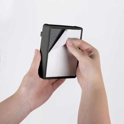 WENKO 25336100 - Coș SARE, 21,5 x 29,5 cm, argintiu