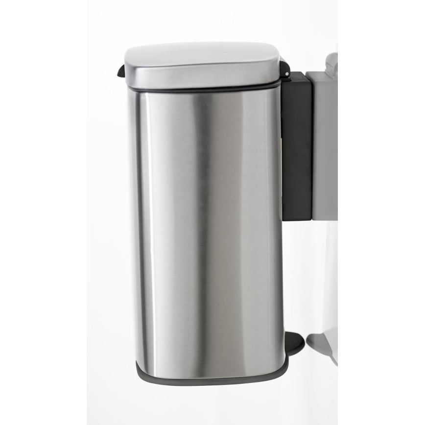 WENKO 25336100 - Coș SARE, 21,5 x 29,5 cm, argintiu