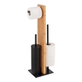 WENKO 25376100 - Set WC LESINA 18x69 cm maro/negru