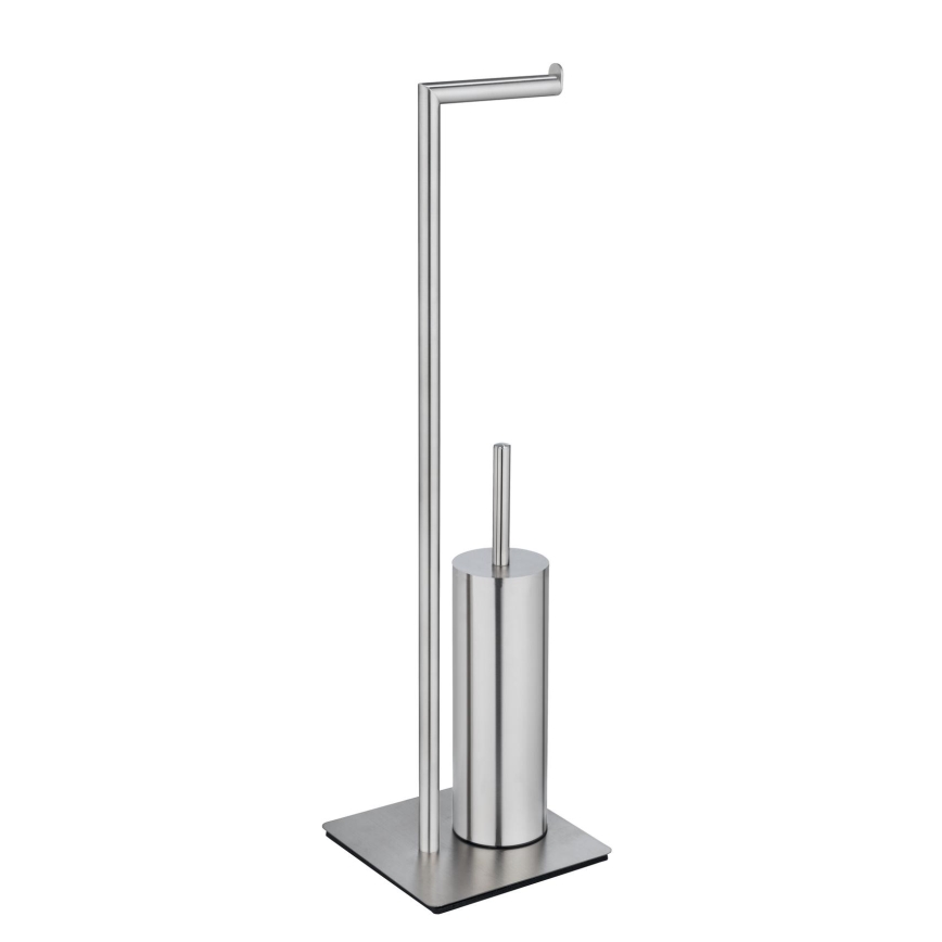 WENKO 25378100 - Perie WC RECCO 20 x 71,5 cm satinat