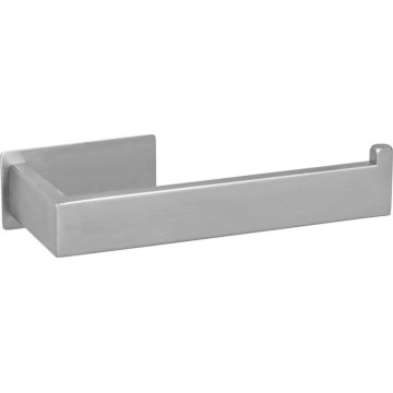 WENKO 25422100 - Suport pentru hârtie igienică TURBO-LOC GENOVA mat 15,3x7,6 cm argintiu