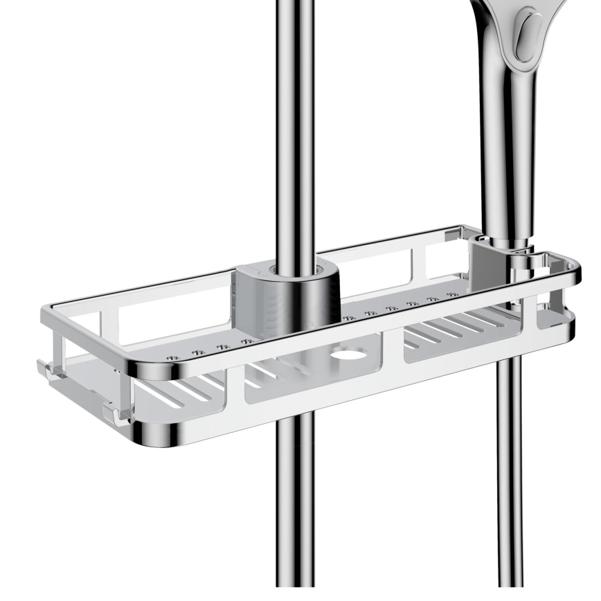 WENKO 25490100 - Poliță LIBERTÀ 28,5 x 11,5 cm, crom lucios
