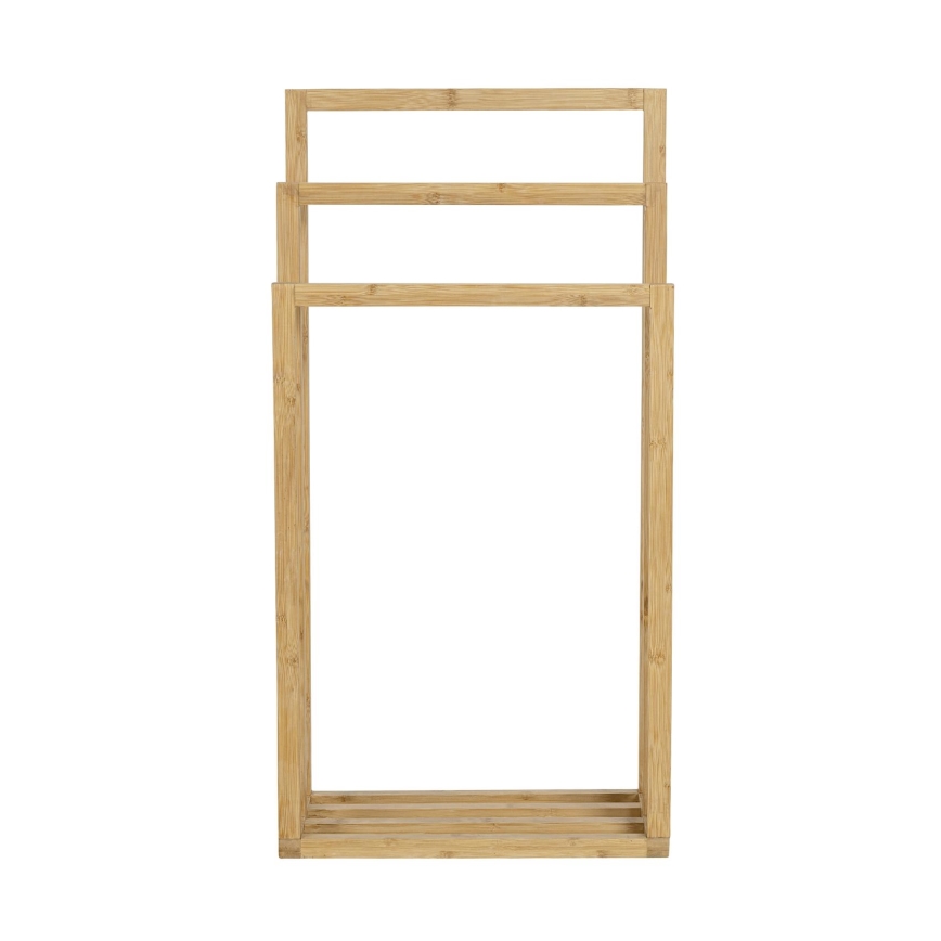 WENKO 25629100 - Suport pentru prosoape BAMBUSA 42,5x82 cm maro