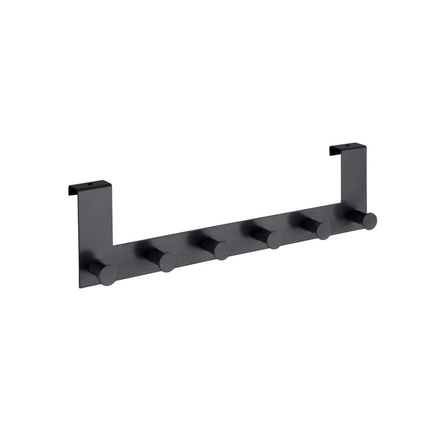 WENKO 25653100 - Cuier CELANO, 39 x 11 cm, negru